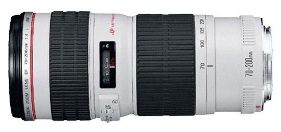 Canon EF 70-200mm F4 L USM  on Lensora (www.lensora.com)