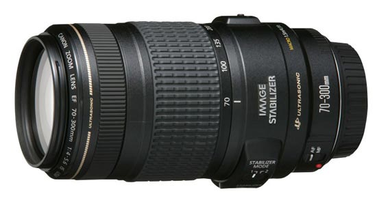 Canon EF 70-300mm F4-5.6 IS USM  on Lensora (www.lensora.com)