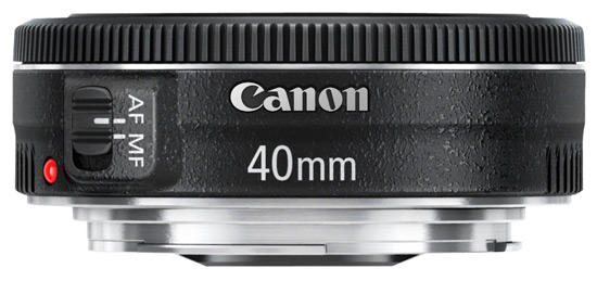Canon EF 40mm F2.8 STM on Lensora (www.lensora.com)