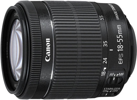 Canon EF-S 18-55mm F3.5-5.6 IS STM on Lensora (www.lensora.com)