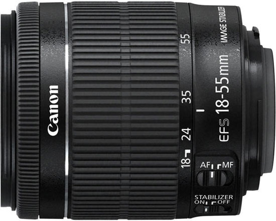 Canon EF-S 18-55mm F3.5-5.6 IS STM on Lensora (www.lensora.com)