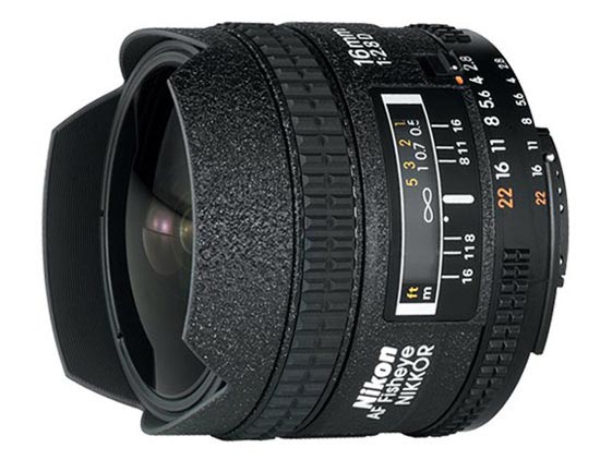 Nikon AF 16mm F2.8 D Fisheye  on Lensora (www.lensora.com)