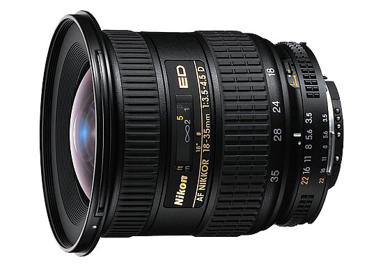 Nikon AF 18-35mm F3.5-4.5 D IF ED  on Lensora (www.lensora.com)