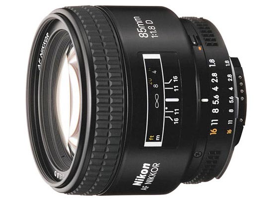 Nikon AF 85mm F1.8 D  on Lensora (www.lensora.com)