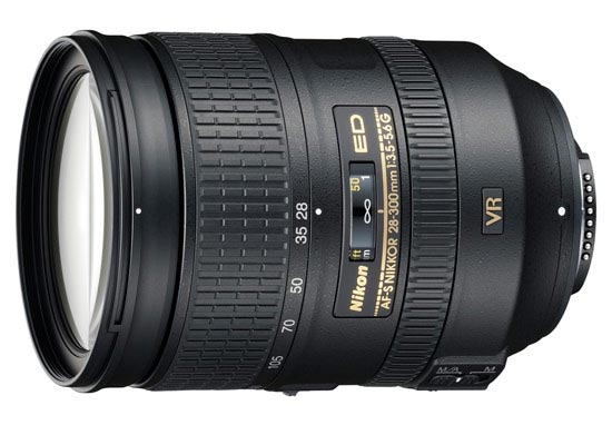 Nikon AF-S 28-300mm F3.5-5.6 G ED VR  on Lensora (www.lensora.com)