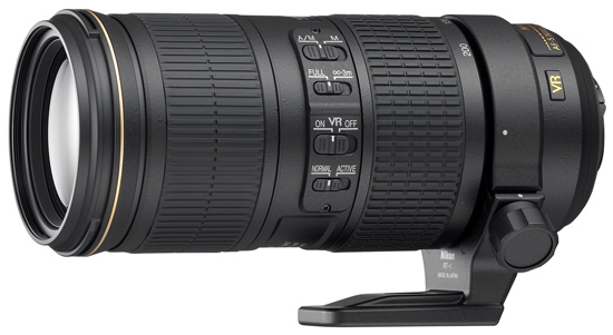 Nikon AF-S 70-200mm F4 G ED VR
