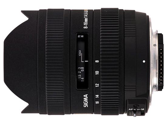 Sigma 8-16mm F4.5-5.6 DC HSM on Lensora (www.lensora.com)