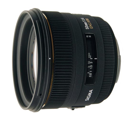 Sigma EX 50mm F1.4 DG HSM on Lensora (www.lensora.com)
