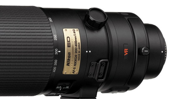 Nikon AF-S 200-400mm F4 G IF-ED VR on Lensora (www.lensora.com)