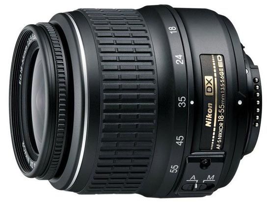 Nikon AF-S DX 18-55mm F3.5-5.6 G ED II on Lensora (www.lensora.com)