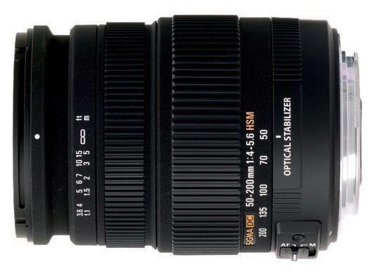 Sigma 50-200mm F4-5.6 DC OS HSM