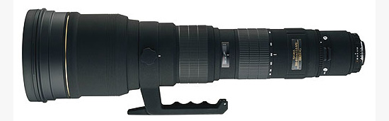 Sigma EX 300-800mm F5.6 DG APO HSM   on Lensora (www.lensora.com)