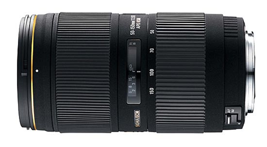 Sigma EX 50-150mm F2.8 II DC APO HSM on Lensora (www.lensora.com)
