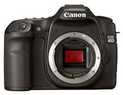 Sensor on Canon EOS 40D