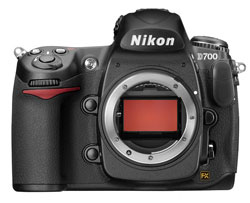 Sensor on Nikon D700